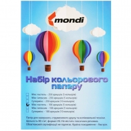 Папір кольоровий А4 80 г/м (100 арк.) Mondi Coloured Пастель мікс (MSP580)