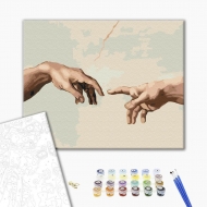 Картина за номерами BrushMe 40*50см Створення Адама (BS29287)