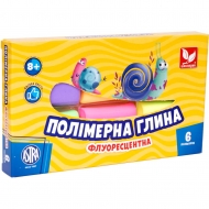 Набір полімерної глини Школярик флуоресцентна 6 кольорів (83911902-UA)