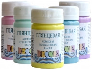 Краски акриловые глянцевые Decola, 50 мл