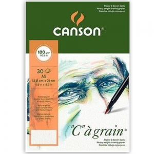 Альбом для эскізів Canson C a Grain A5 180 гр 30 арк (C400060609)