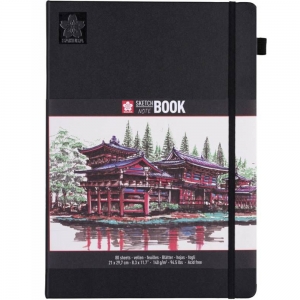 Блокнот Sakura Sketch 21*29,7см 140 г/м2 80 аркушів Кремово-білий (94140005)