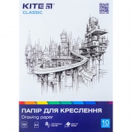 Папір для креслення Kite А3 200г/м2 10 арк (K-270)