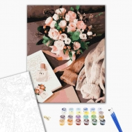 Картина за номерами BrushMe 40х50 см Аромат квітів (BS37520)