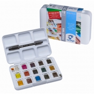 Набір акварельних фарб Van Gogh Pocket box 12 кольорів 2,5 мл кювети + 3 безкоштовно (20808632)