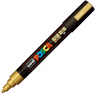 Маркер акриловий Uni Posca PC-5M 1,8-2,5 мм золото (PC5M91)