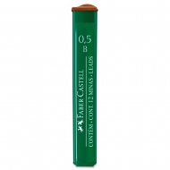 Грифель для механічного олівця Faber-Castell 0.5 мм В 12 шт у пеналі (521501)
