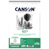 Альбом для графіки на пружині Canson 1557 Dessin 180 г/м2 A4 30 арк (C31412A004)