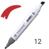 Маркер двосторонній TouchFive №12 Coral Red (Кораловий червоний) (TF2209-12)
