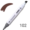 Маркер двосторонній TouchFive №102 Raw Umber (Умбра натуральна) (TF2209-102)