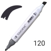 Маркер двосторонній TouchFive №120 Black (Чорний) (TF2209-120)