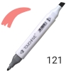 Маркер двосторонній TouchFive №121 Fluorescent Coral Red (Флуоресцентний кораловий червоний) (TF2209