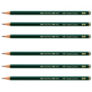 Олівець чорнографітний Faber-Castell 9000 3H (24150)