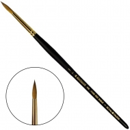 Пензлик для акварелі REMBRANDT круглий з соболя Серія 110 №1 (90911001)