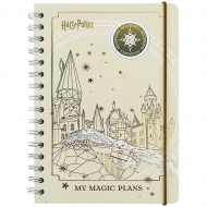 Щоденник на спіралі Kite Harry Potter А5 недатований (HP25-438)