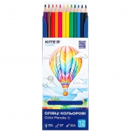 Набір кольорових олівців Kite Classic 12 шт (K-051)