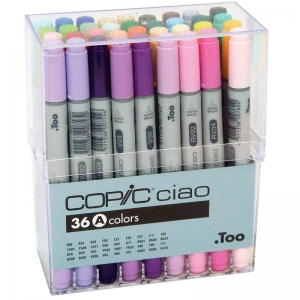 Набір маркерів двосторонніх Copic Ciao Set A 36 шт) (22075361)