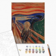 Картина за номерами BrushMe 40*50см Крик (BS322)
