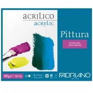 Склейка для акрилу Fabriano Pittura 30х40см 400 г/м2 середнє зерно (40003040)