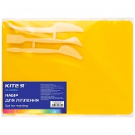 Набір для ліплення Kite Classic дощечка + 3 стеки жовтий (K-1140-08)