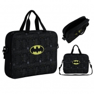 Шкільна текстильна сумка Kite DC Batman А4 чорна на блискавці з одним відділенням (DC25-589)