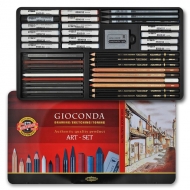 Набір художній Koh-i-Noor GIOCONDA 8891 39 предметів в мет. пеналі (8891)