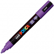 Маркер акриловий Uni Posca PC-5M 1,8-2,5 мм фіолетовий (PC5M48)