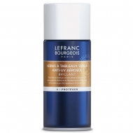 Лак-аерозоль для олійних та акрилових фарб глянцевий Lefranc Varnish Spray 150 мл (300217)