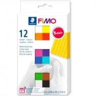 Набір полімерної глини (пластики) Fimo Basic Colours 12х25гр (8023C12-1)