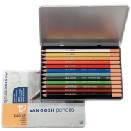 Набір пастельних олівців VAN GOGH мет. коробка 12 шт (97750012)