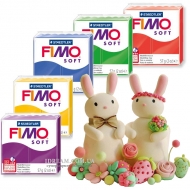 Полимерная глина для лепки (пластика) Fimo Soft, 57г