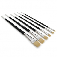 Кисти синтетические плоские Monet Milk 1108F