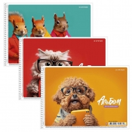Альбом для малювання Star 20 аркушів 100г/м2 на спіралі (PB-SC-020-8532)