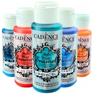 Фарба для скла Cadence Style Matt Enamel матова 59 мл в асортименті