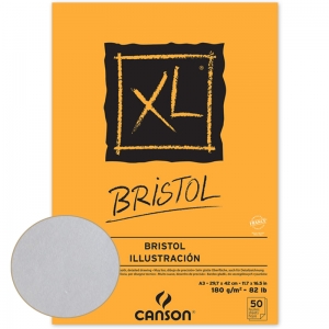 ВЫВЕДЕНО Альбом з гладким папером Canson XL Bristol A4 180гр 50 арк (0039-172)