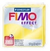 Полімерна глина (пластика) Fimo Effect 57г (106) Жовта лимонна (8020-106)